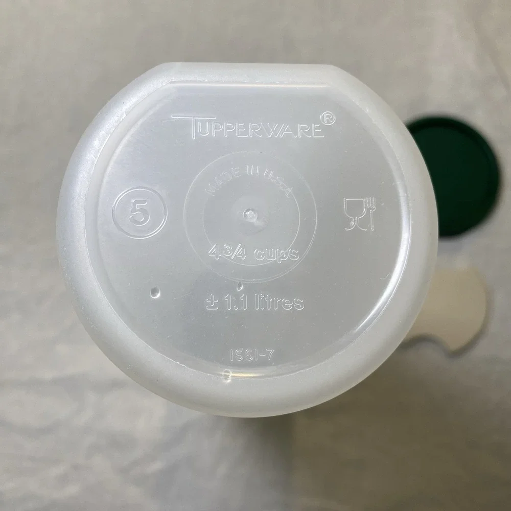 Vintage Tupperware 1661-7 Spaghetti Pasta Container Modular Mate‎ USA